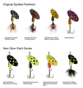 Spotted Panther Spinners - Original and Glow Paint Series
