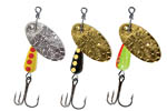 New Lures Hammered Blade Spinners