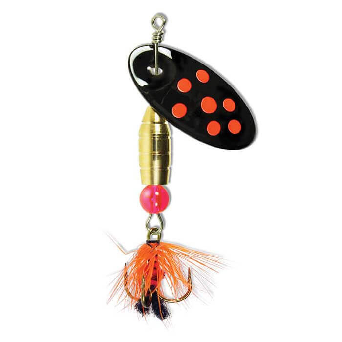 Black Panther Fly, Fluorescent Orange