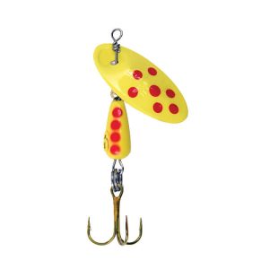 Classic Spotted Spinner Yellow Red PM SP YR