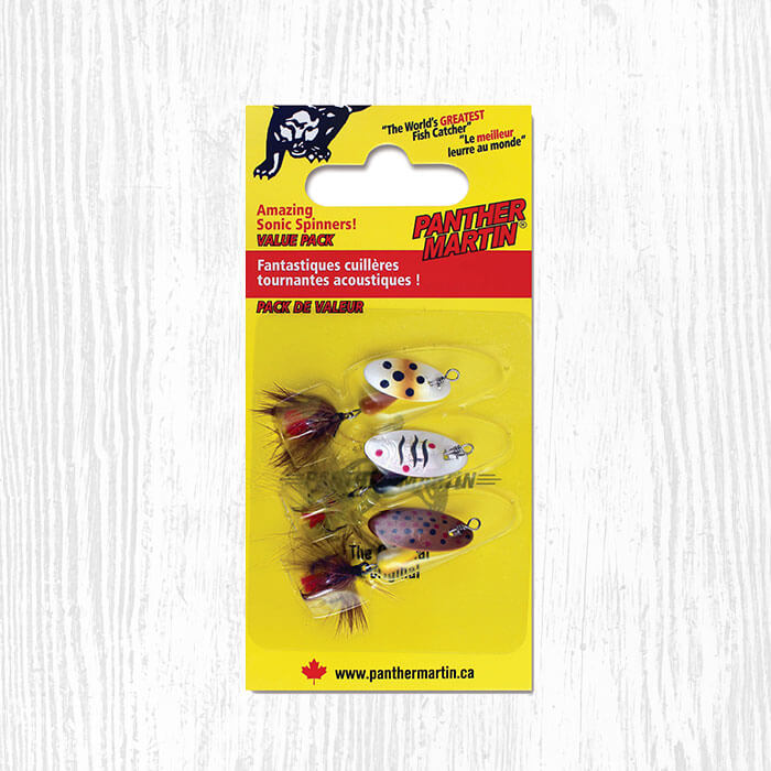 Mini Fly Nature Series Lure Kits MFNAT 3 PACK