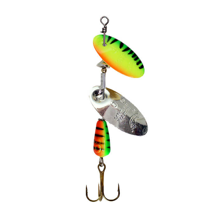 Fire Tiger Silver Tandem Spinner PMTDM FTS