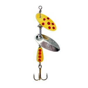 Yellow Silver Tandem Spinner PMTDM YS